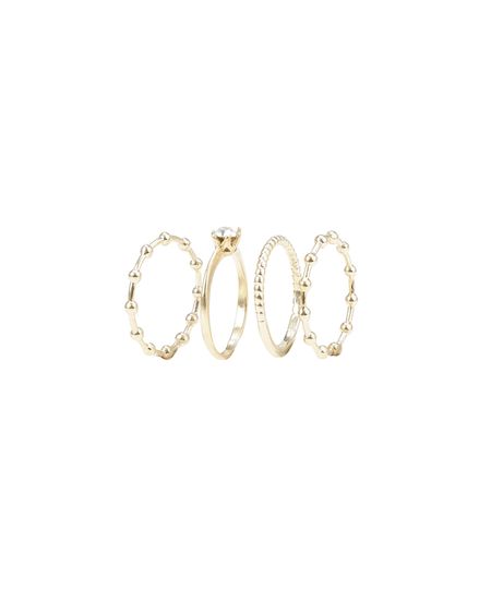 Kit-de-4-Aneis-Dourado-8457575-Dourado_1 Kit-de-4-Aneis-Dourado-8457575-Dourado_1