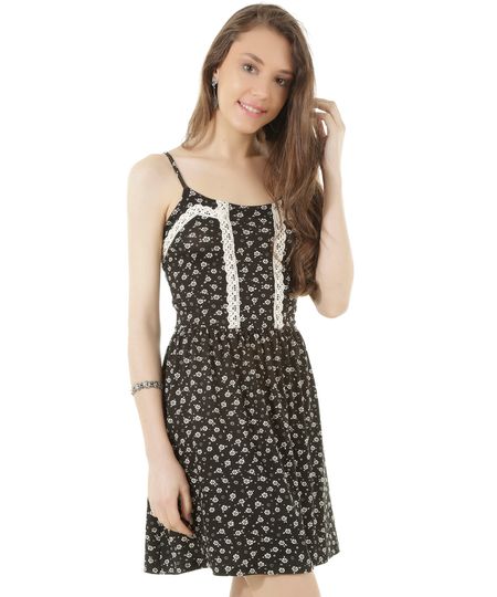 Vestido-Estampado-Floral-com-Renda-Preto-8374644-Preto_1 Vestido-Estampado-Floral-com-Renda-Preto-8374644-Preto_1