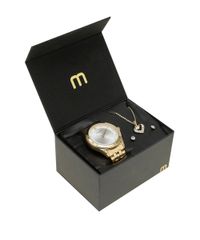 Kit-de-Relogio-Mondaine-Feminino-Analogico---Colar---Brinco---94957LPMKDE1K-Dourado-8506850-Dourado_1