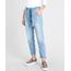 Calca-Jeans-Feminina-Mom-Clochard-com-Faixa-para-Amarrar-Azul-Claro-9463411-Azul_Claro_1
