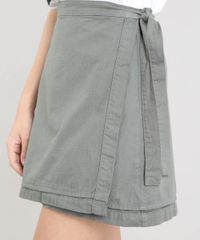 Saia-Feminina-Mindset-Envelope-Curta-Verde-Militar-9476610-Verde_Militar_4