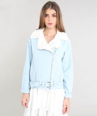Jaqueta-Biker-Feminina-Mindset-Canelada-com-Pelo-e-Cinto-Azul-Claro-9566112-Azul_Claro_1