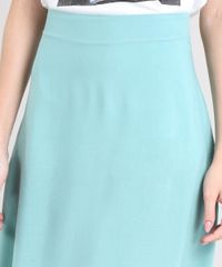 Saia-Midi-Feminina-Mindset-Evase-Verde-Claro-9565442-Verde_Claro_4