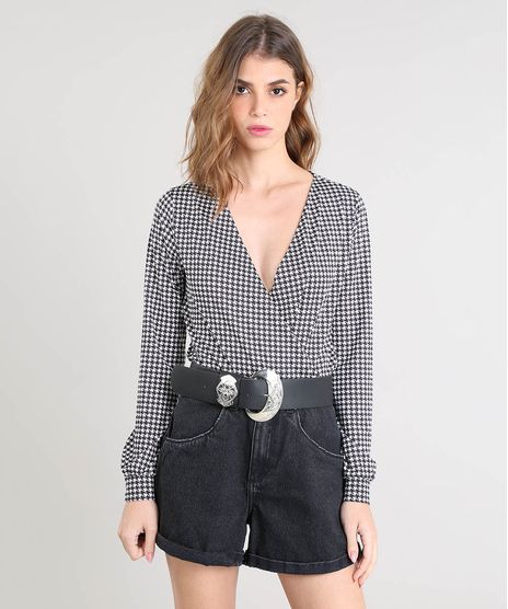 Body-Feminino-Mindset-Transpassado-Estampado-Pied-de-Poule-Manga-Longa-Decote-V-Preto-9561894-Preto_1