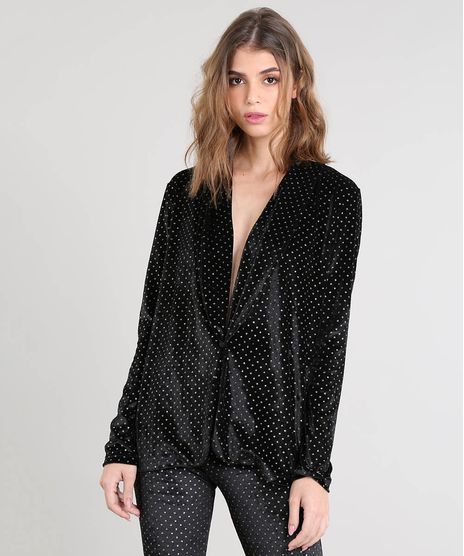 Blazer-Feminino-Mindset-em-Veludo-com-Brilho-Preto-9561895-Preto_1