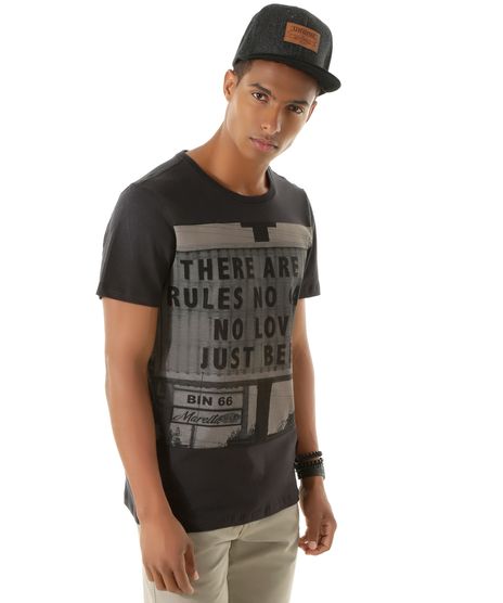 Camiseta--There-Are-No-Rules-No-Game--Preta-8396438-Preto_1