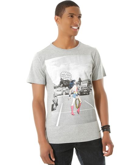 Camiseta-Mulher-Maravilha-Cinza-Mescla-8441950-Cinza_Mescla_1