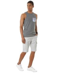 Regata-com-Bolso-Estampado-Cinza-Mescla-8453770-Cinza_Mescla_3