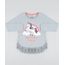 Blusa-Infantil-Unicornio-com-Franja-Manga-Longa-Decote-Redondo-Cinza-Mescla-9442901-Cinza_Mescla_1
