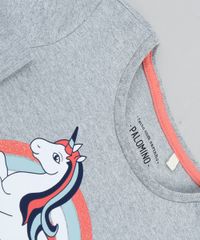 Blusa-Infantil-Unicornio-com-Franja-Manga-Longa-Decote-Redondo-Cinza-Mescla-9442901-Cinza_Mescla_3