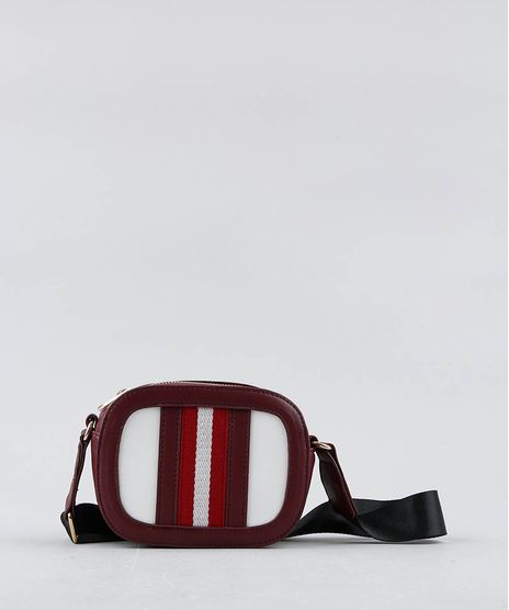 Bolsa-Feminina-Transversal-Pequena-com-Faixas-Vinho-9381304-Vinho_1