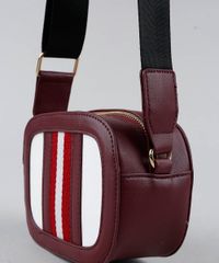 Bolsa-Feminina-Transversal-Pequena-com-Faixas-Vinho-9381304-Vinho_5