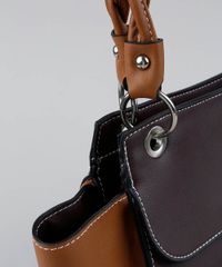 Bolsa-Feminina-Grande-Bicolor-com-Alca-Torcida--Vinho-9359471-Vinho_5