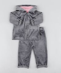 Conjunto-Infantil-Gatinha-de-Blusao-com-Capuz---Calca-em-Plush-Chumbo-9200185-Chumbo_1