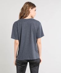 T-Shirt-Feminina-Mindset-The-Rolling-Stones-Manga-Curta-Decote-Redondo-Cinza-Mescla-Escuro-9479527-Cinza_Mescla_Escuro_2