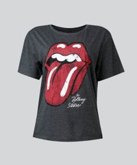 T-Shirt-Feminina-Mindset-The-Rolling-Stones-Manga-Curta-Decote-Redondo-Cinza-Mescla-Escuro-9479527-Cinza_Mescla_Escuro_5