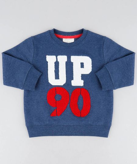 Blusao-Infantil--Up-90--em-Moletom-Gola-Careca-Azul-Marinho-9370137-Azul_Marinho_1