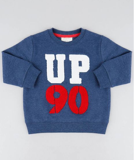 Blusao-Infantil--Up-90--em-Moletom-Gola-Careca-Azul-Marinho-9370137-Azul_Marinho_1