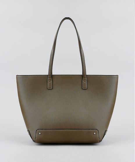 Bolsa-Shopper-Feminina-Grande-com-Alca-Fixa-Verde-Oliva-9380774-Verde_Oliva_1
