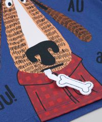 Camiseta-Infantil-Estampa-Interativa-de-Cachorro-com-Capuz-Manga-Curta-Azul-9428864-Azul_5