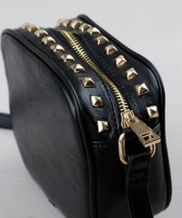 Bolsa-Feminina-Transversal-Pequena-com-Tachas-Preta-9380775-Preto_6