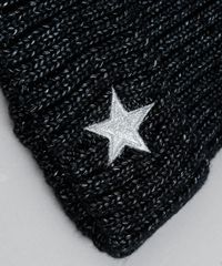 Gorro-Infantil-em-Trico-com-Pompom-e-Brilho-Preto-9360941-Preto_2