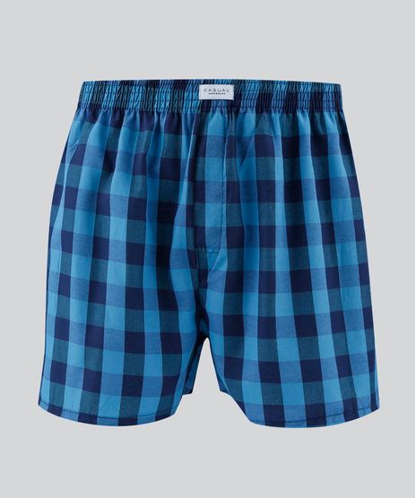 Samba-Cancao-Masculina-Estampada-Xadrez-Azul-9477288-Azul_1