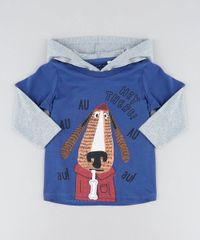 Camiseta-Infantil-Estampa-Interativa-de-Cachorro-com-Capuz-Manga-Longa-Azul-9428863-Azul_1