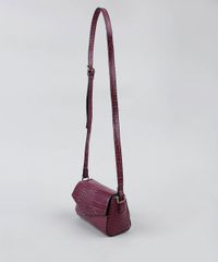 Bolsa-Feminina-Transversal-Pequena-Croco-Vinho-9386712-Vinho_3