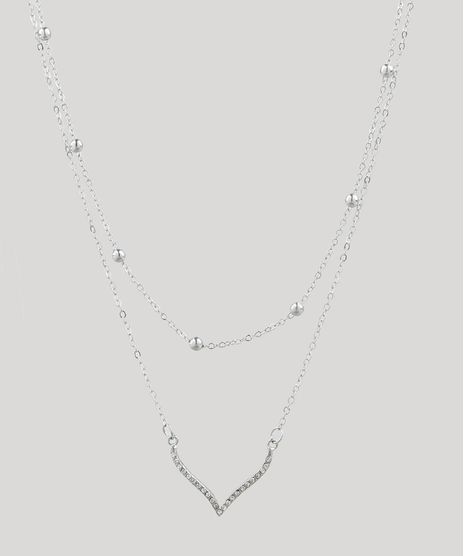 Kit-de-2-Colares-Feminino-com-Strass-Prateado-9435986-Prateado_1