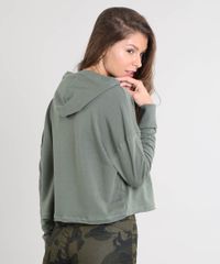 Blusao-Feminino-Cropped-em-Moletom-com-Capuz-e-Cadarco-Verde-Militar-9466833-Verde_Militar_2