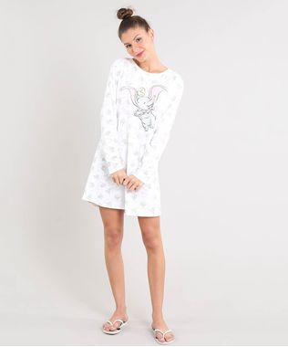 Camisola-Feminina-Dumbo-Estampada-Manga-Longa-Off-White-9490016-Off_White_1