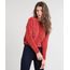 Sueter-Feminino-em-Trico-de-Chenille-Manga-Longa-Vermelho-9361443-Vermelho_1