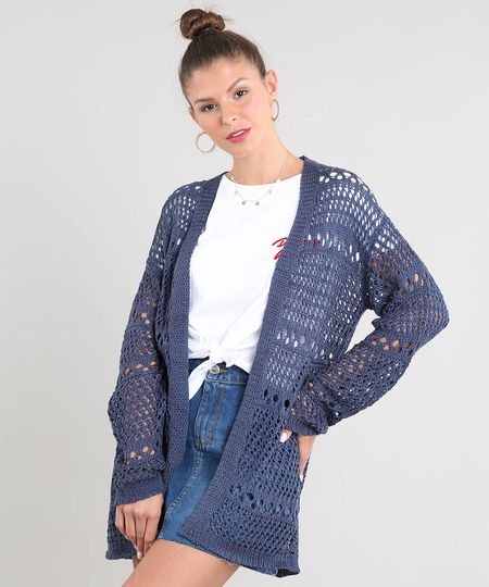 Capa-Feminina-em-Trico-Ponto-Aberto-Manga-Longa-Azul-9350702-Azul_1