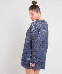 Capa-Feminina-em-Trico-Ponto-Aberto-Manga-Longa-Azul-9350702-Azul_2