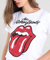 Blusa-Feminina-The-Rolling-Stones-Ampla-Manga-Curta-Decote-Redondo-Off-White-9505744-Off_White_4