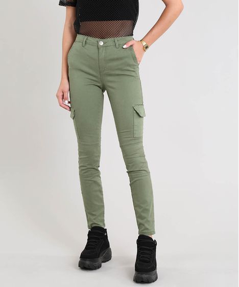 calça cor verde militar