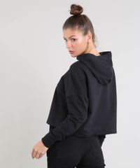 Blusao-Feminino-Cropped-em-Moletom-com-Capuz-e-Cadarco-Preto-9466833-Preto_2