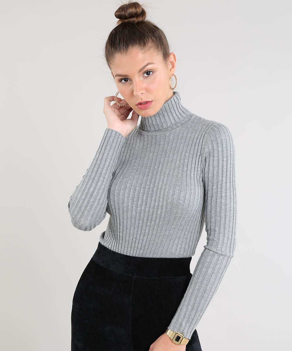 blusas de lã feminina 2019