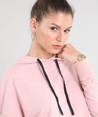 Blusao-Feminino-Cropped-em-Moletom-com-Capuz-e-Cadarco-Rose-9466833-Rose_4