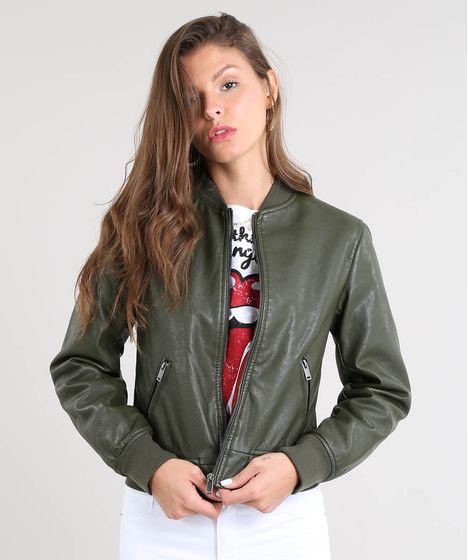 jaqueta bomber feminina