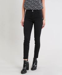 Calca-Feminina-Skinny-Canelada-Preta-9532111-Preto_1 Calca-Feminina-Skinny-Canelada-Preta-9532111-Preto_1