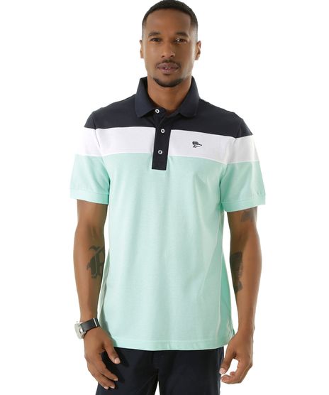 Polo-em-Piquet-com-Listras-Verde-Claro-8457028-Verde_Claro_1