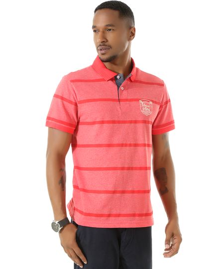 Polo-em-Piquet-Listrada-Vermelha-8437421-Vermelho_1