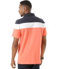 Polo-em-Piquet-com-Listras-Coral-8457028-Coral_2