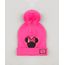 Gorro-Infantil-Minnie-em-Trico-com-Pompom-Pink-9360937-Pink_1