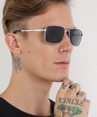 Oculos-de-Sol-Masculino-Quadrado-Oneself-Prateado-9543003-Prateado_2