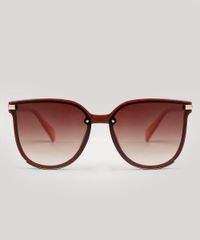 Oculos-de-Sol-Feminino-Redondo-Oneself-Vermelho-9542987-Vermelho_1