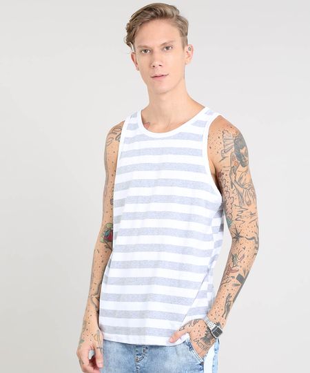 Regata-Masculina-Listrada-Basica-Gola-Careca-Branca-8703292-Branco_1 Regata-Masculina-Listrada-Basica-Gola-Careca-Branca-8703292-Branco_1