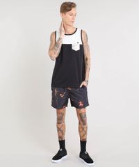 Short-Masculino-Estampado-Floral-com-Bolsos-Preto-9456391-Preto_3 Short-Masculino-Estampado-Floral-com-Bolsos-Preto-9456391-Preto_3